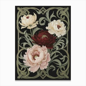 Peonies 14 Canvas Print