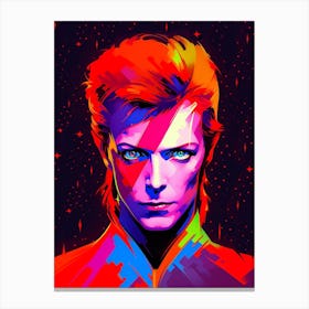 Neo Bowie Canvas Print