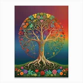 Tree Of Life 9 Canvas Print