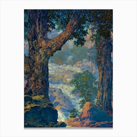 'River And Trees' Canvas Print