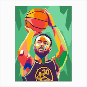 Stephen Curry Canvas Print