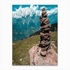 Shimla Mountain Canvas Print