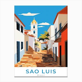 Brazil Sao Luis Travel Canvas Print