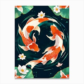 Koi Fish 2 Canvas Print