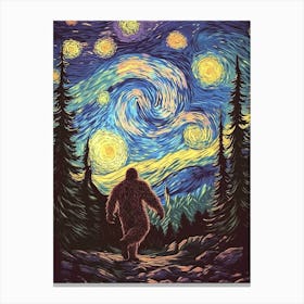 Starry Night Leinwandbild