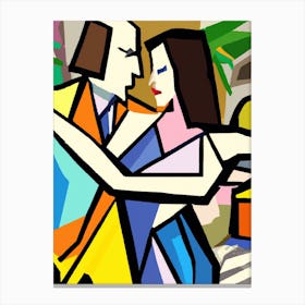 Dancing Couple Canvas Print