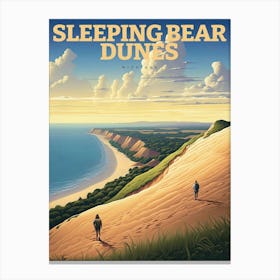 Sleeping Bear Dunes Michigan Canvas Print