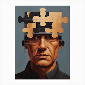 Jigsaw Puzzle Canvas Print
