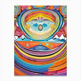 Rainbows-Reimagined Canvas Print