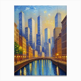 Chicago Cityscape Canvas Print