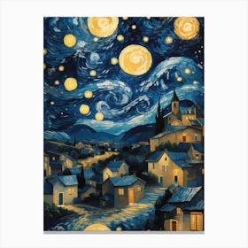 Starry Night 3 Canvas Print