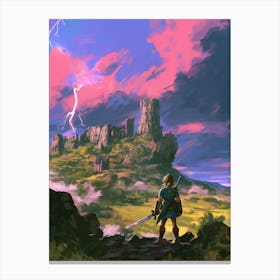 Legend Of Zelda Breath Of The Wild 3 Canvas Print