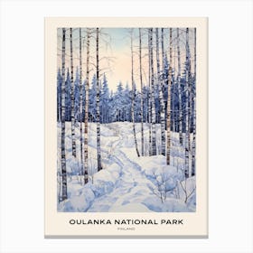 Oulanka National Park Finland 2 Poster Canvas Print