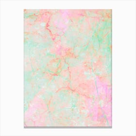 Pastel Marble Canvas Print