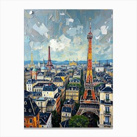 Paris Skyline 1 Canvas Print