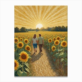 Sunflowers 8 Canvas Print