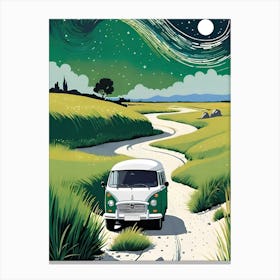 Vw Camper Van Canvas Print