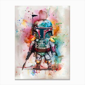 Boba Fett Star Wars Canvas Print