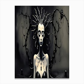 The Shroud of Darkness Canvas Print