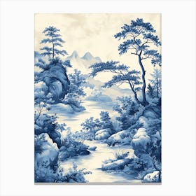 Fantastic Chinese Landscape 22 Canvas Print