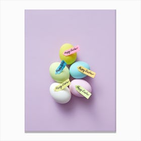 Easter Eggs 315 Canvas Print