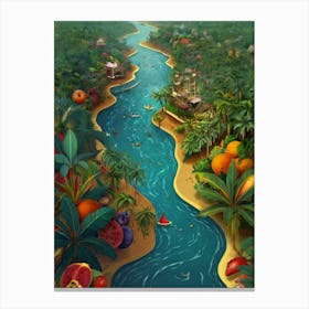 Tropical Paradise Canvas Print