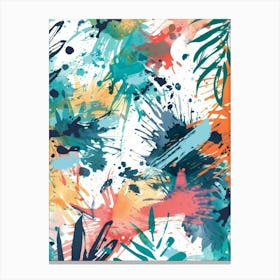 Tropical Painting 1 Canvas Print