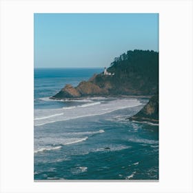 Heceta Lighthouse Oregon Coast Canvas Print