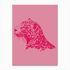 Leopard Head Toile