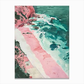 Pink Beach 6 Canvas Print