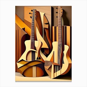 Cubistguitars Canvas Print