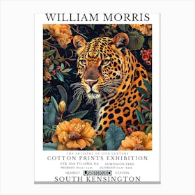 William Morris Exhibition Animals Series 61 Canvas Print