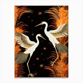 Chinese Cranes Canvas Print