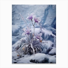 Beautiful Winter Flowers 37 Canvas Print