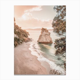 Coastal Island Sunset Canvas Print