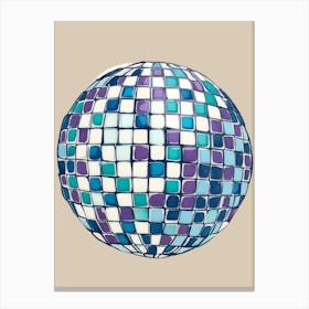 Disco Ball 21 Canvas Print