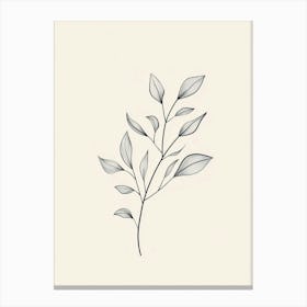 Leaf Art 1 Canvas Print