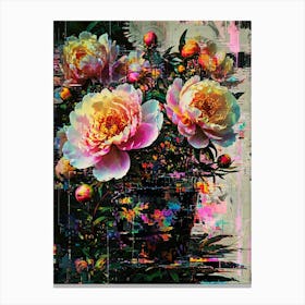 Peonies 5 Canvas Print