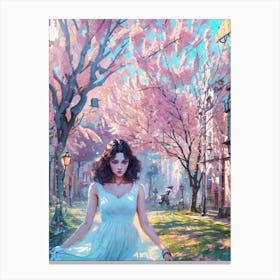 Cherry Blossoms 3 Canvas Print