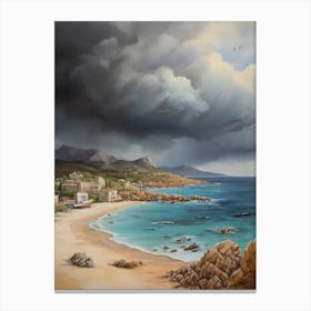 Stormy Sea.14 Canvas Print