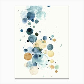 Watercolor Splatters 14 Canvas Print