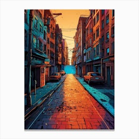 Street Art 1 Canvas Print