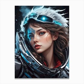 Sci-Fi Girl 1 Canvas Print