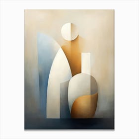 2024 May Poster Canvas Scandi Abstract Pp 8 Canvas Print