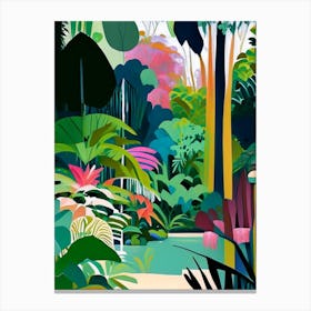 Nong Nooch Tropical Botanical Garden, 1, Thailand Abstract Still Life Canvas Print