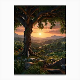 Tree Of Life 1 Canvas Print