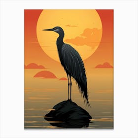 Heron 1 Canvas Print