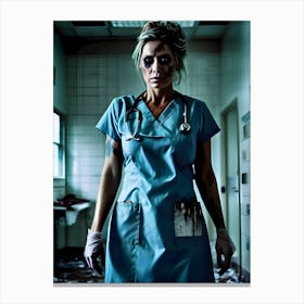 Can't Sleep?...Call The Night Nurse~Reimagined 20 Canvas Print