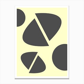 bauhaus Abstract Shapes 1 Canvas Print