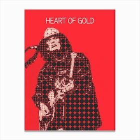 Heart Of Gold Neil Young Canvas Print